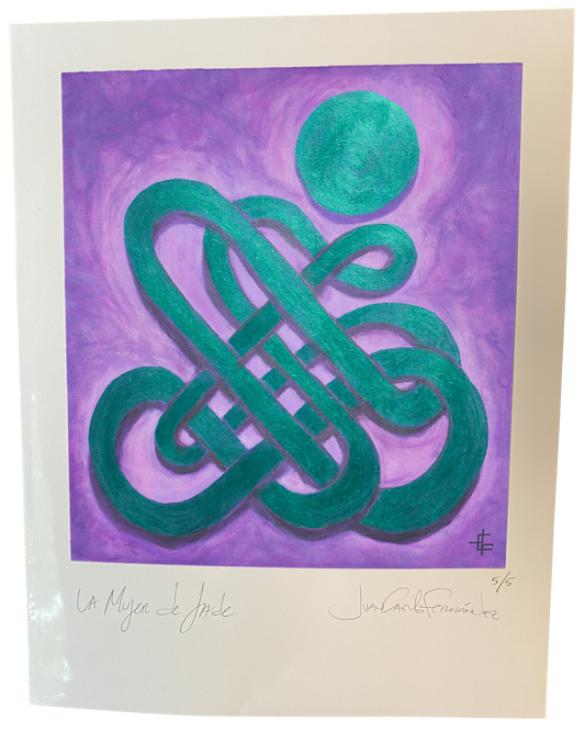 La Mujer de Jade | 8.5x11 Digital Print