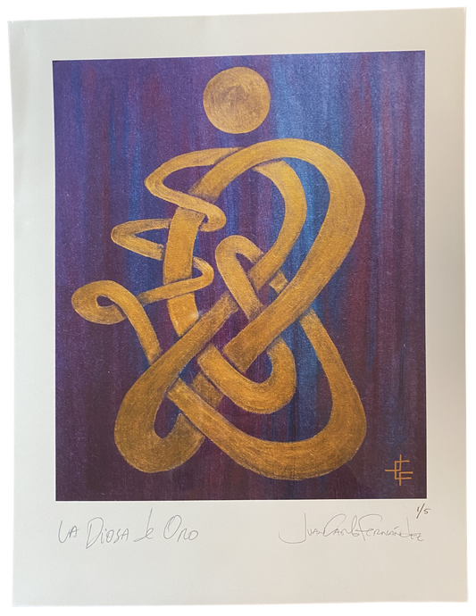 La Diosa de Oro | 8.5x11 Digital Print