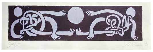 Sun Lovers | 17x5.5 Digital Print