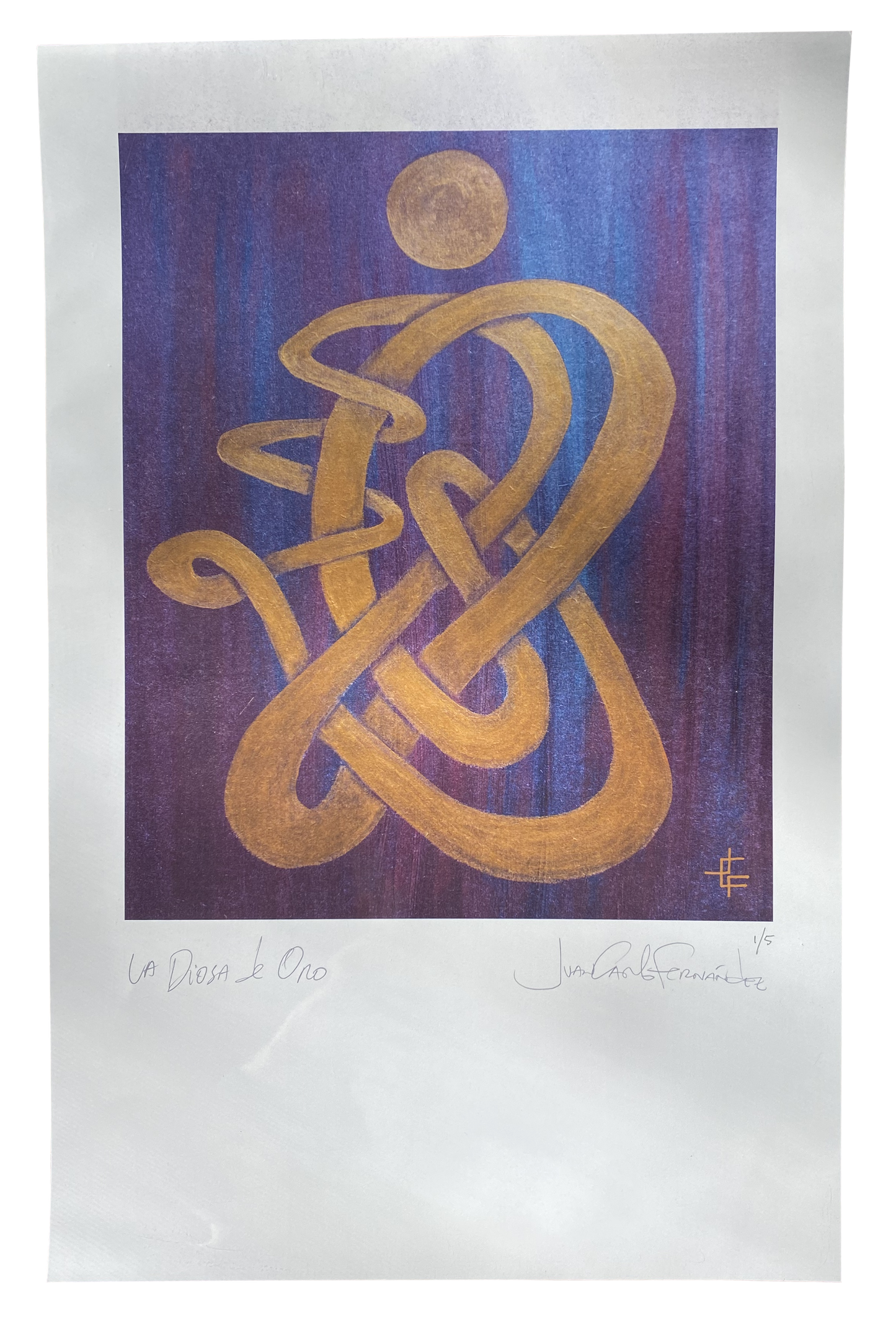 La Diosa de Oro | 11x17 Digital Print